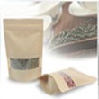 ziplock stand up kraft paper bag food bag packaging design